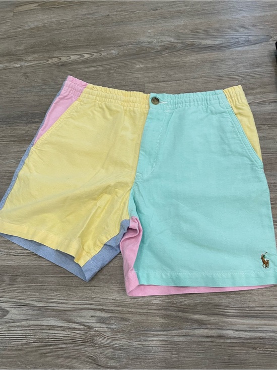 Ralph Lauren Other - Ralph Lauren Pastel Colorblock Shorts - Mint, Yellow & Pink